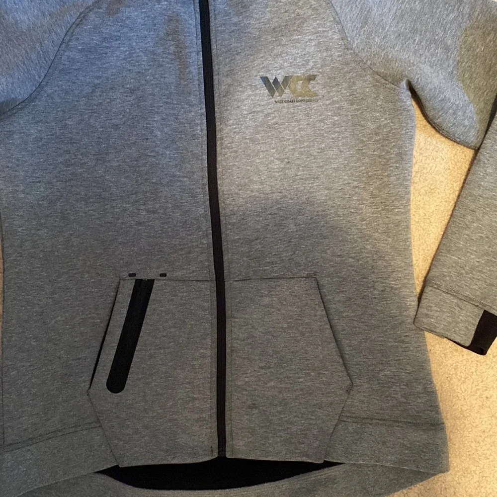 Grey zip up sweatshirt - Picture 4 of 6